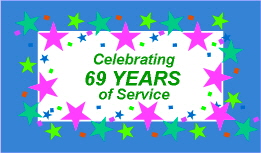 Celebrating 69 Years of Service